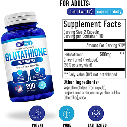 Glutathione Reduced WeLikeVitamins Glutathione Reduced WeLikeVitamins